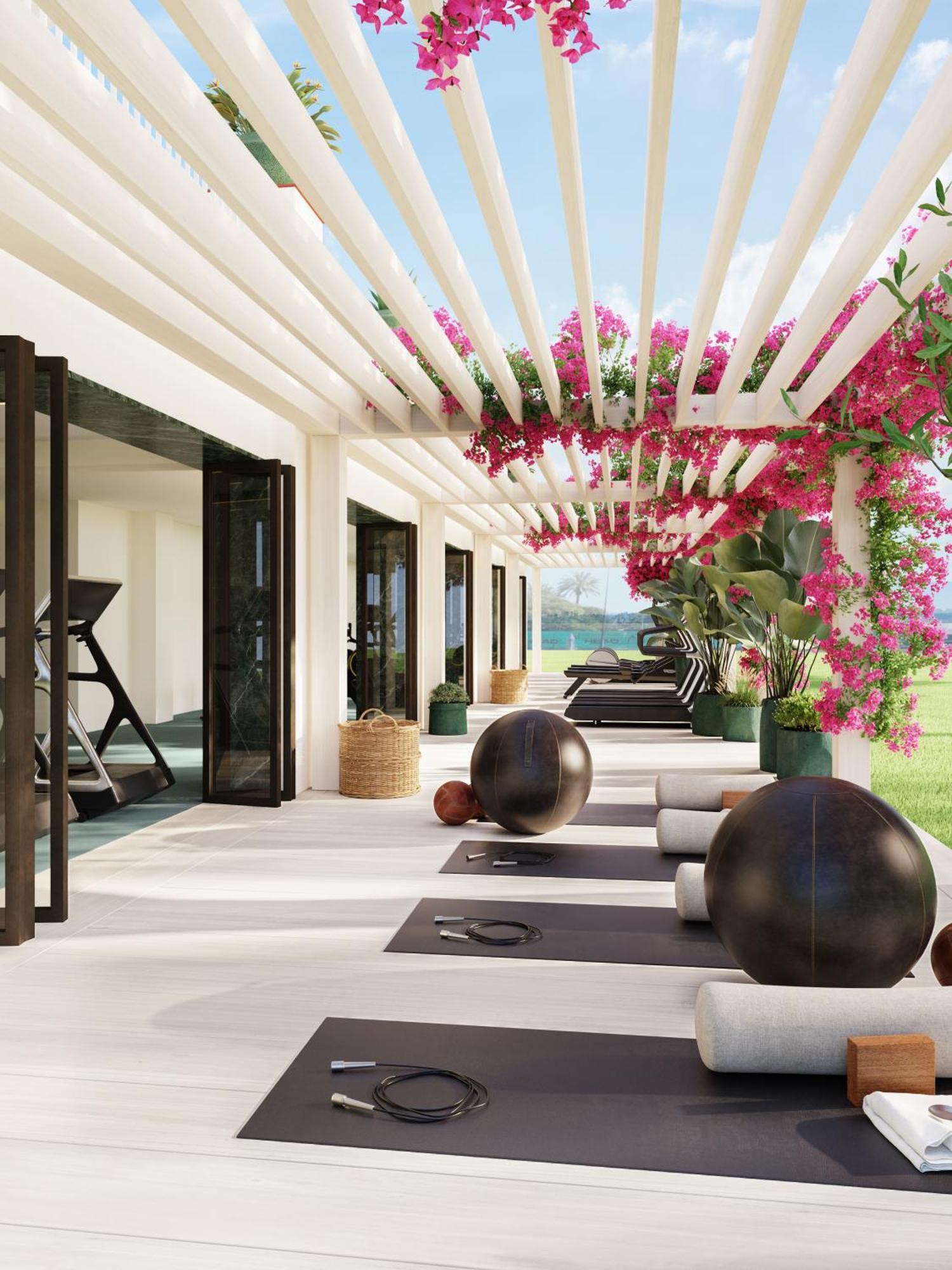 Don Carlos ماربيا المظهر الخارجي الصورة The gym at the hotel