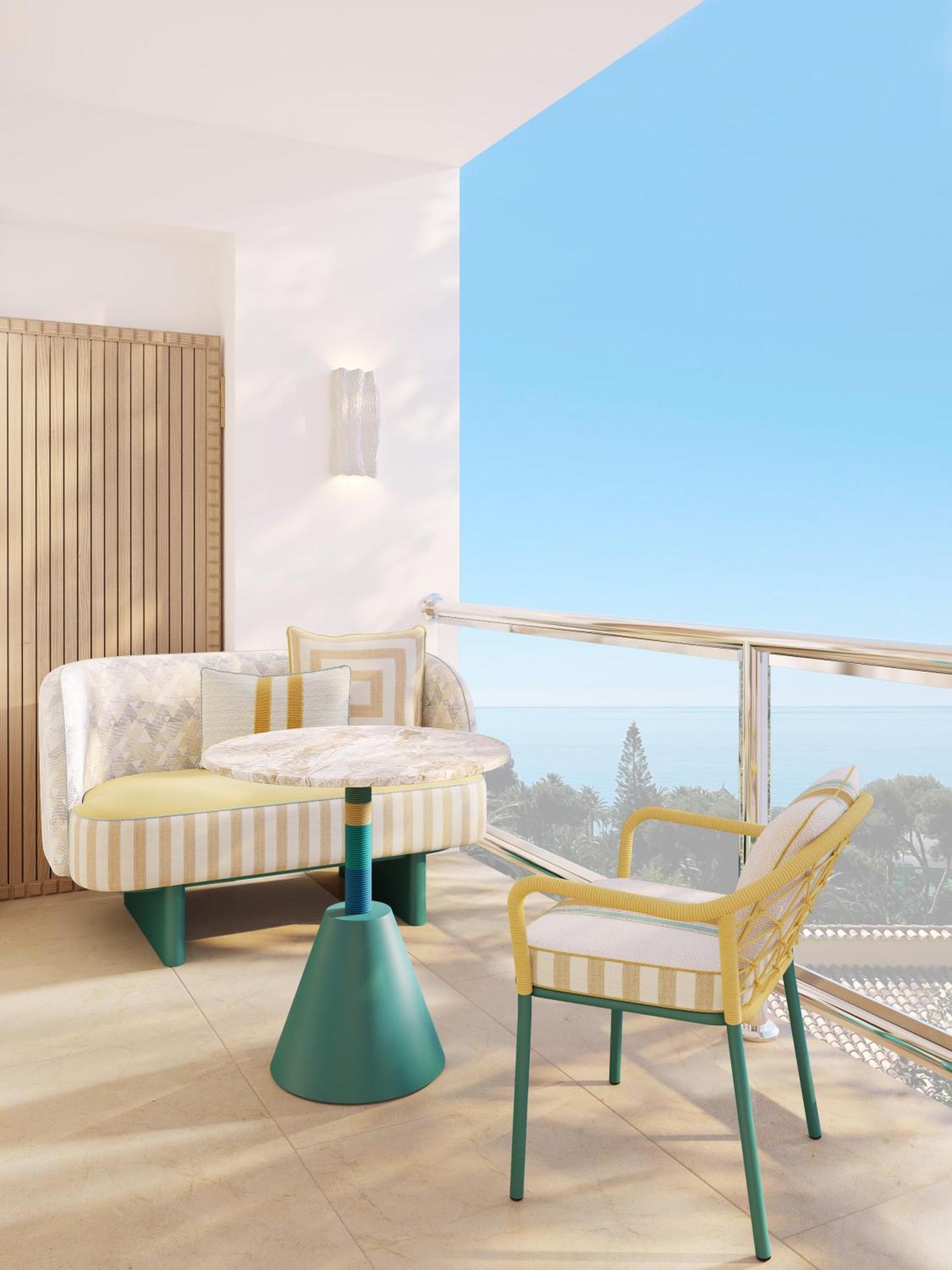 Don Carlos ماربيا المظهر الخارجي الصورة A balcony