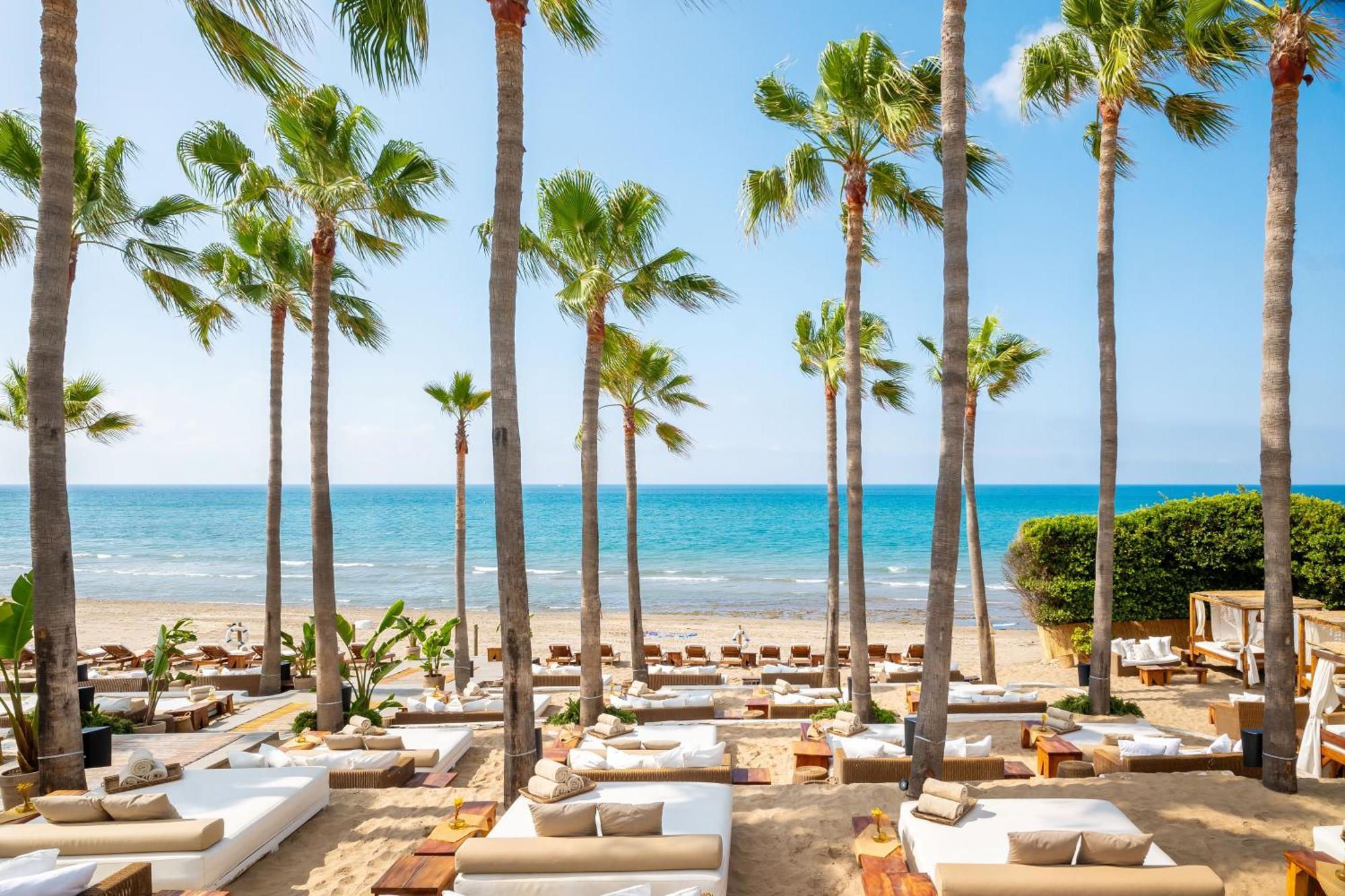 Don Carlos ماربيا المظهر الخارجي الصورة Beach at the hotel