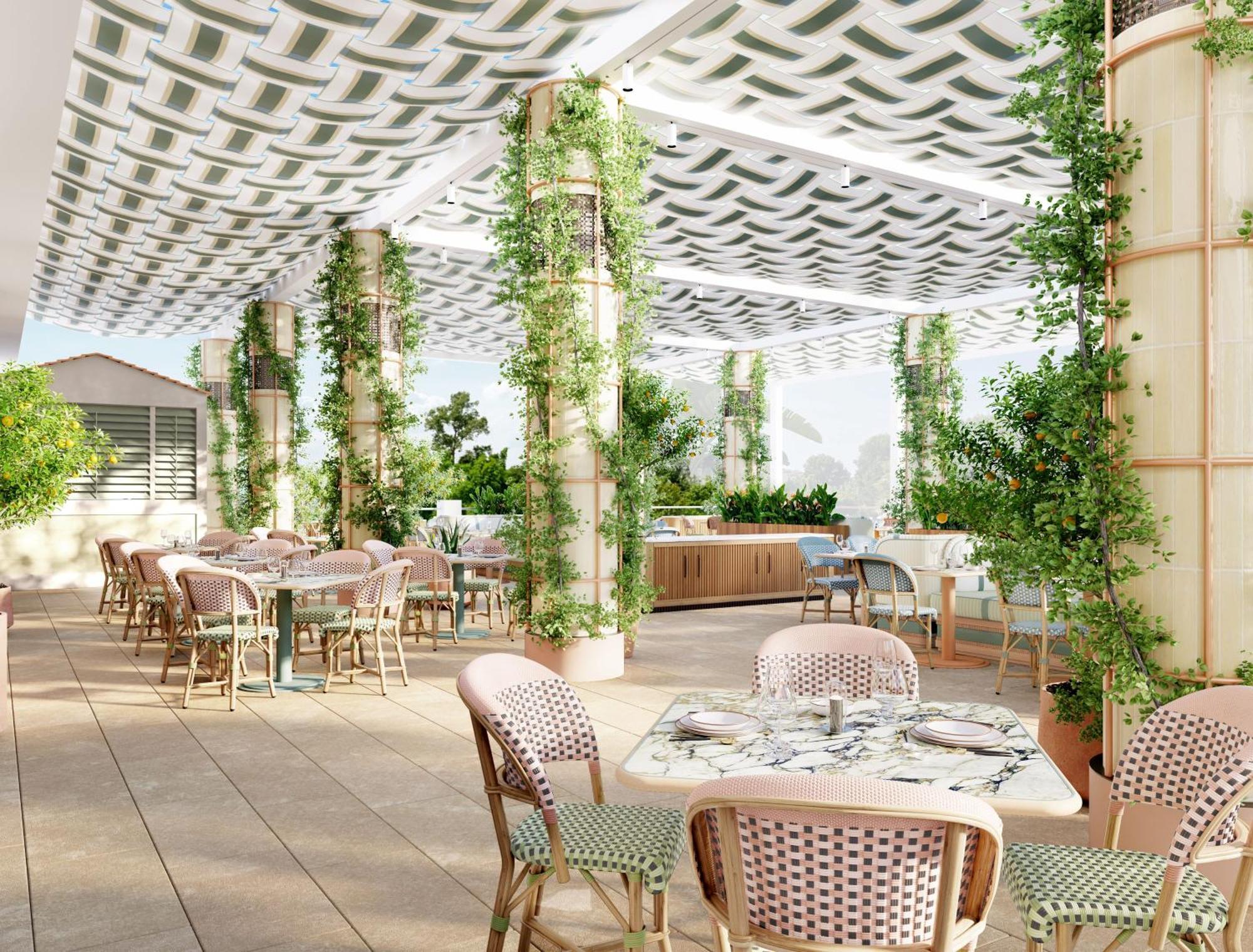 Don Carlos ماربيا المظهر الخارجي الصورة The rooftop garden